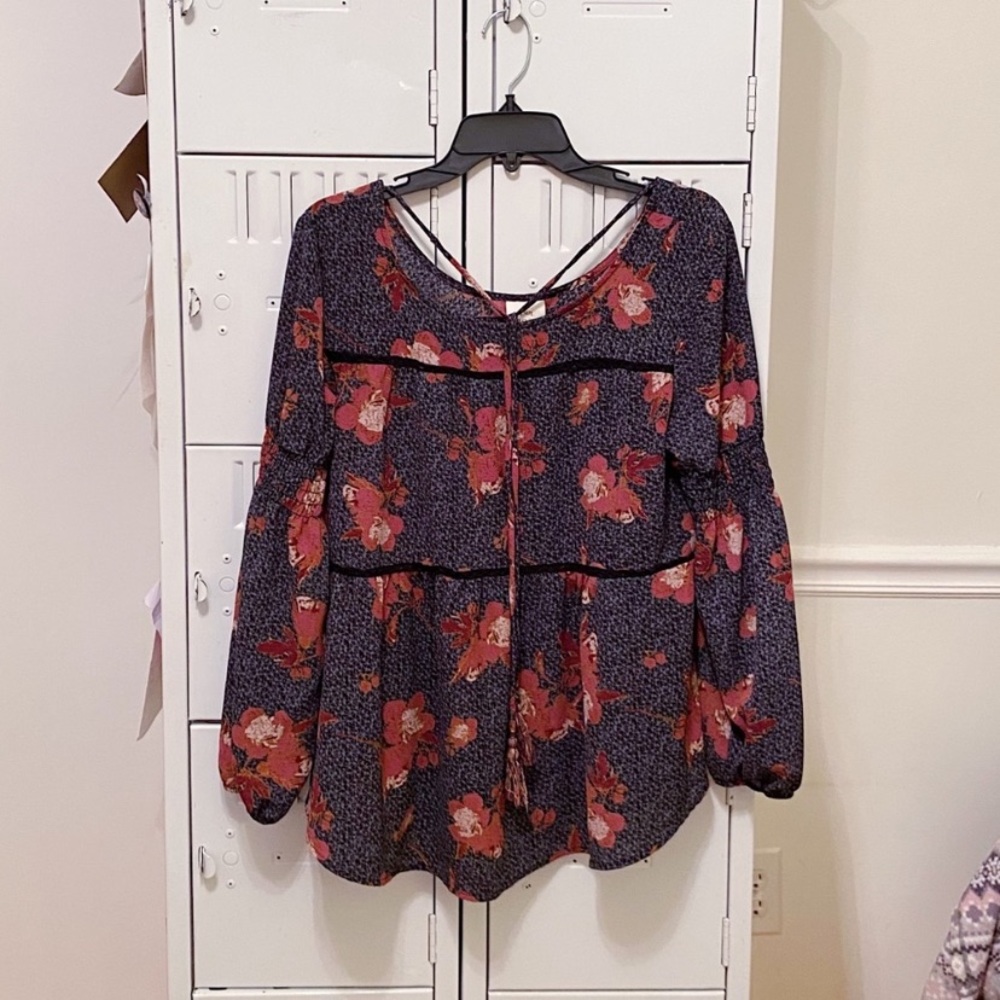 Floral Boho Blouse